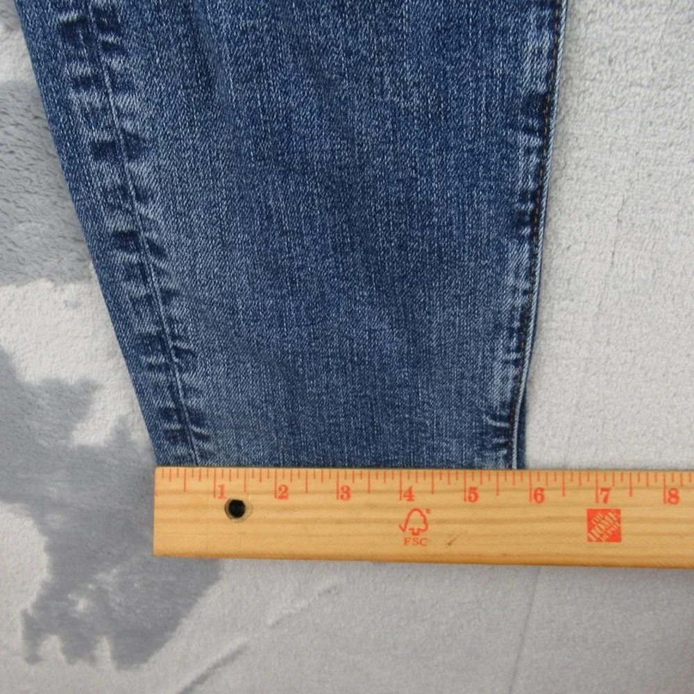 American Eagle Athletic Skinny Jeans Mens 29x30 Blue Distressed Airflex 3552